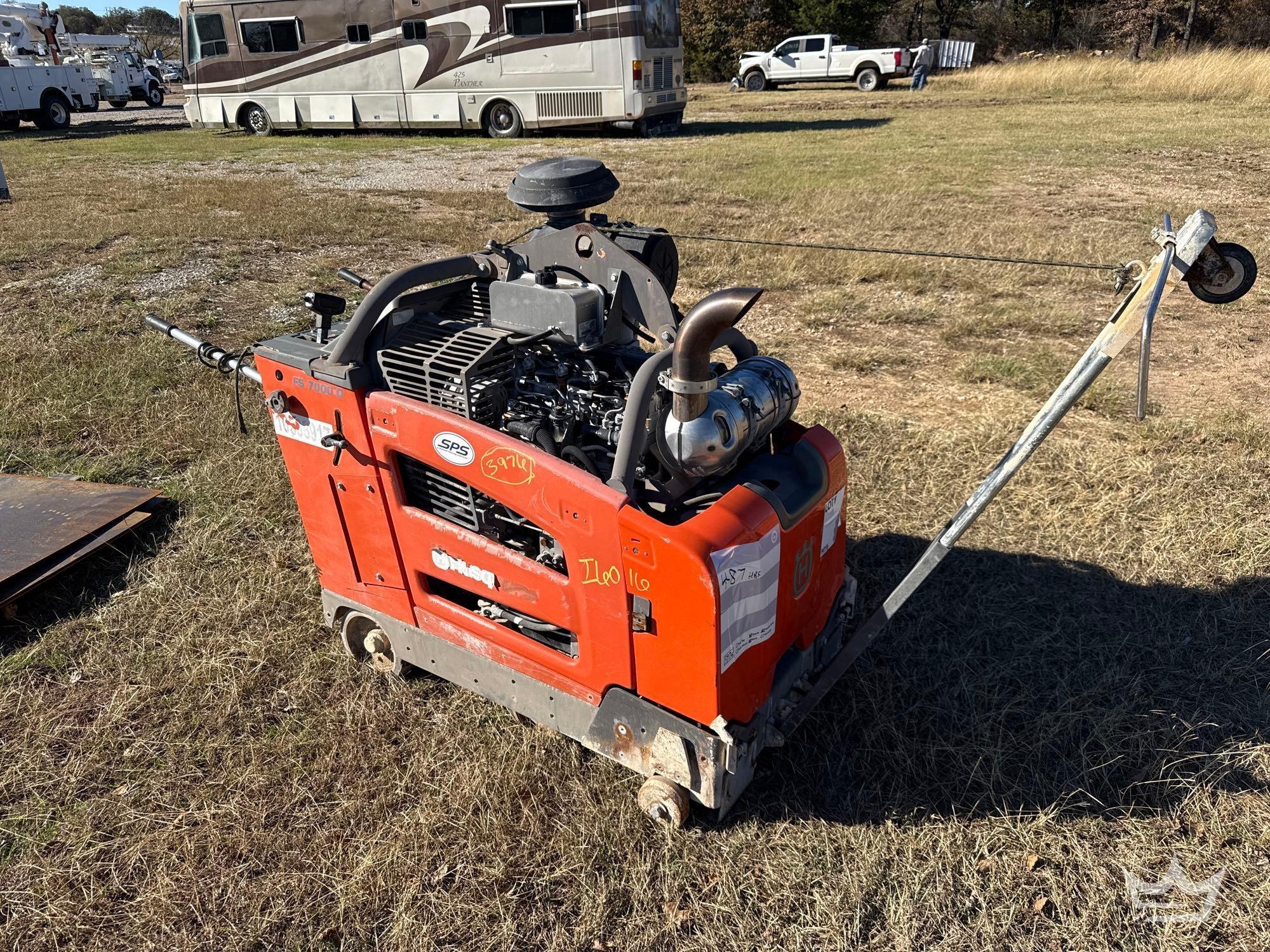 Husqvarna FS 7000 D Walk-Behind Concrete Floor Saw (A55973)
