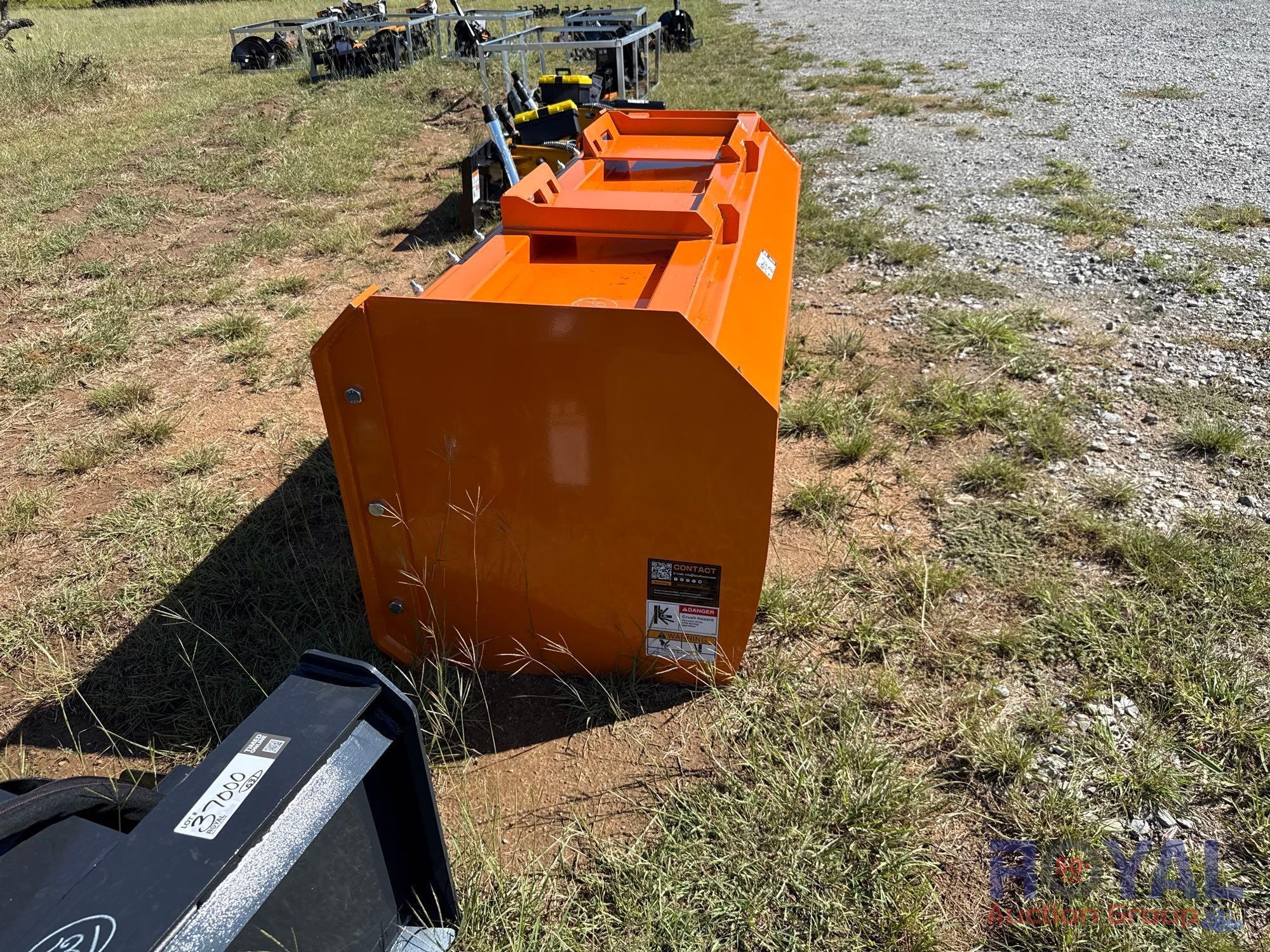 2025 Wolverine SP-15-84W 84in Snow Pusher Skid Steer Attachment (A52378)