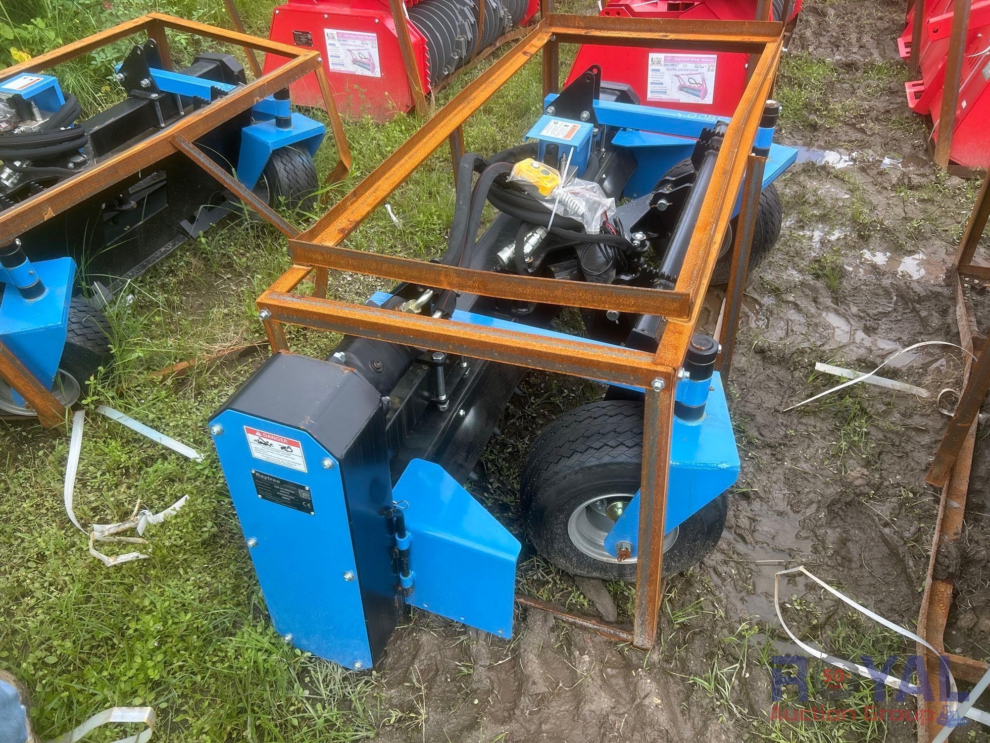2025 Raytree RMC78 Hydraulic 78in Soil Conditioner Skid Steer Attachment (A53425)