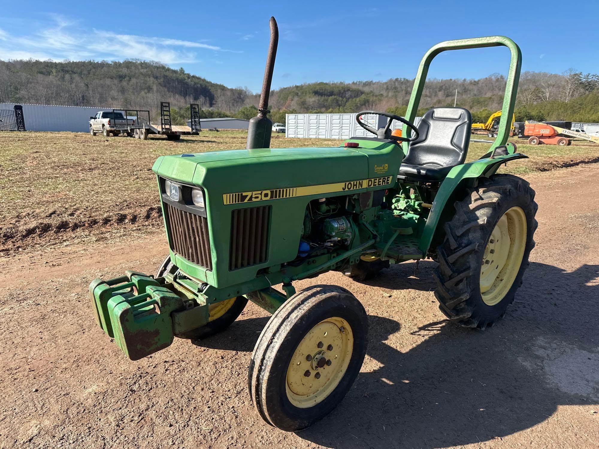 John Deere 750 Tractor (A57453)