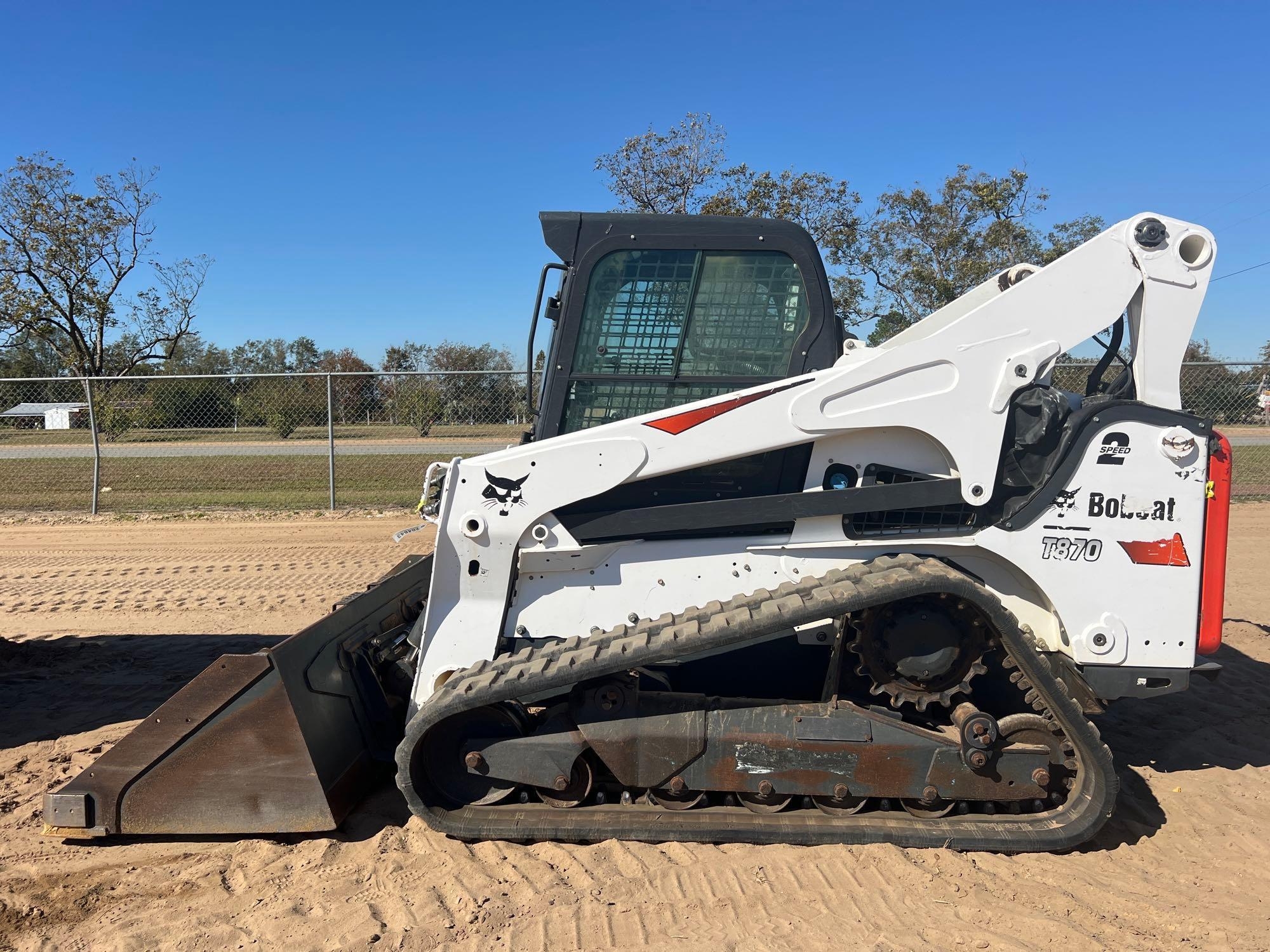 2021 BOBCAT T870 SKID STEER (A52707)