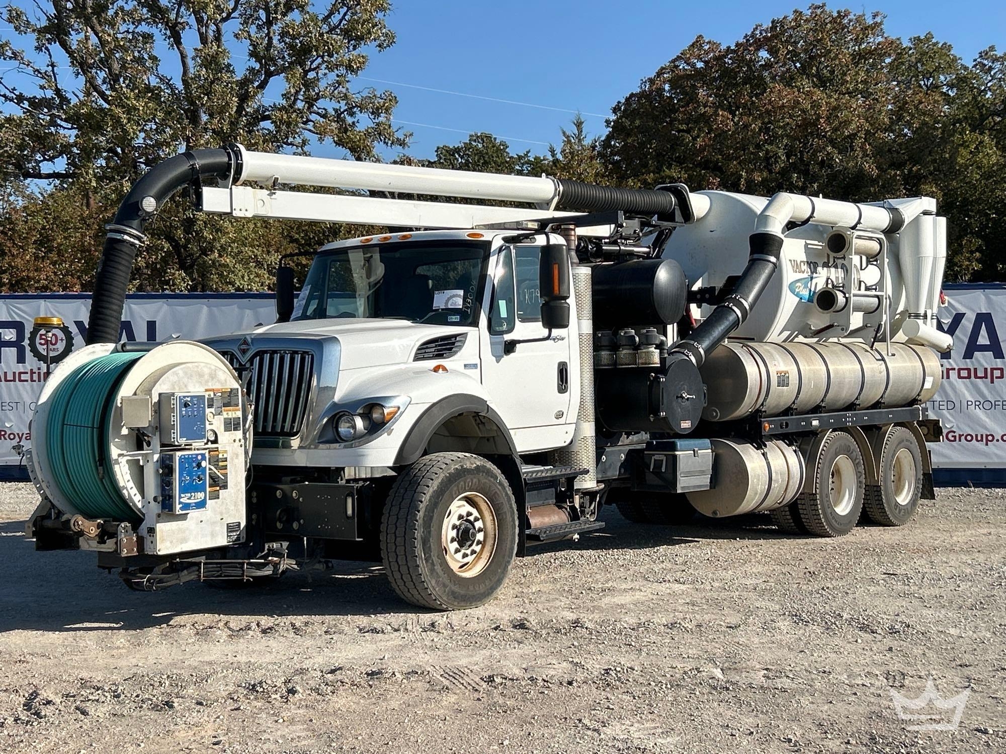 2012 International WorkStar 7500 Vactor 2100 Plus Combination Sewer Jetter Vacuum Truck (A55973)