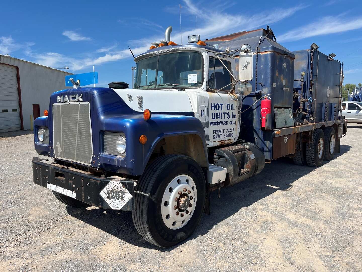 1991 MACK RD600K HOT OIL UNIT (A53843)