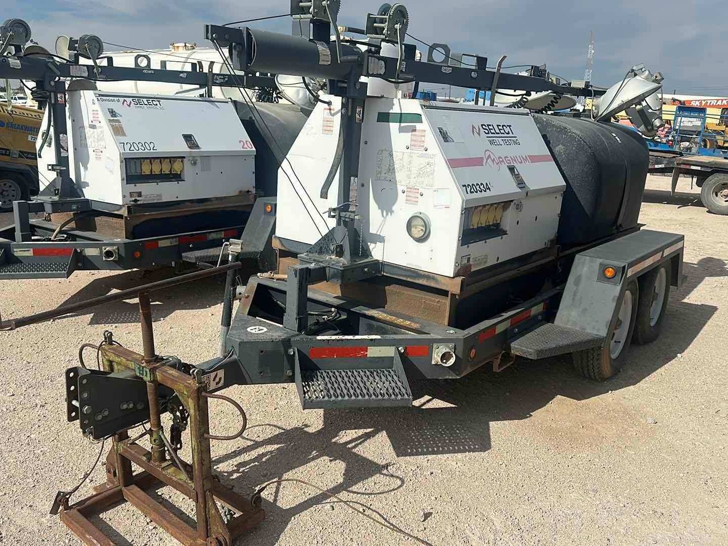 2011 MAGNUM PRODUCTS LIGHT PLANT/TANK TRAILER (A58214)