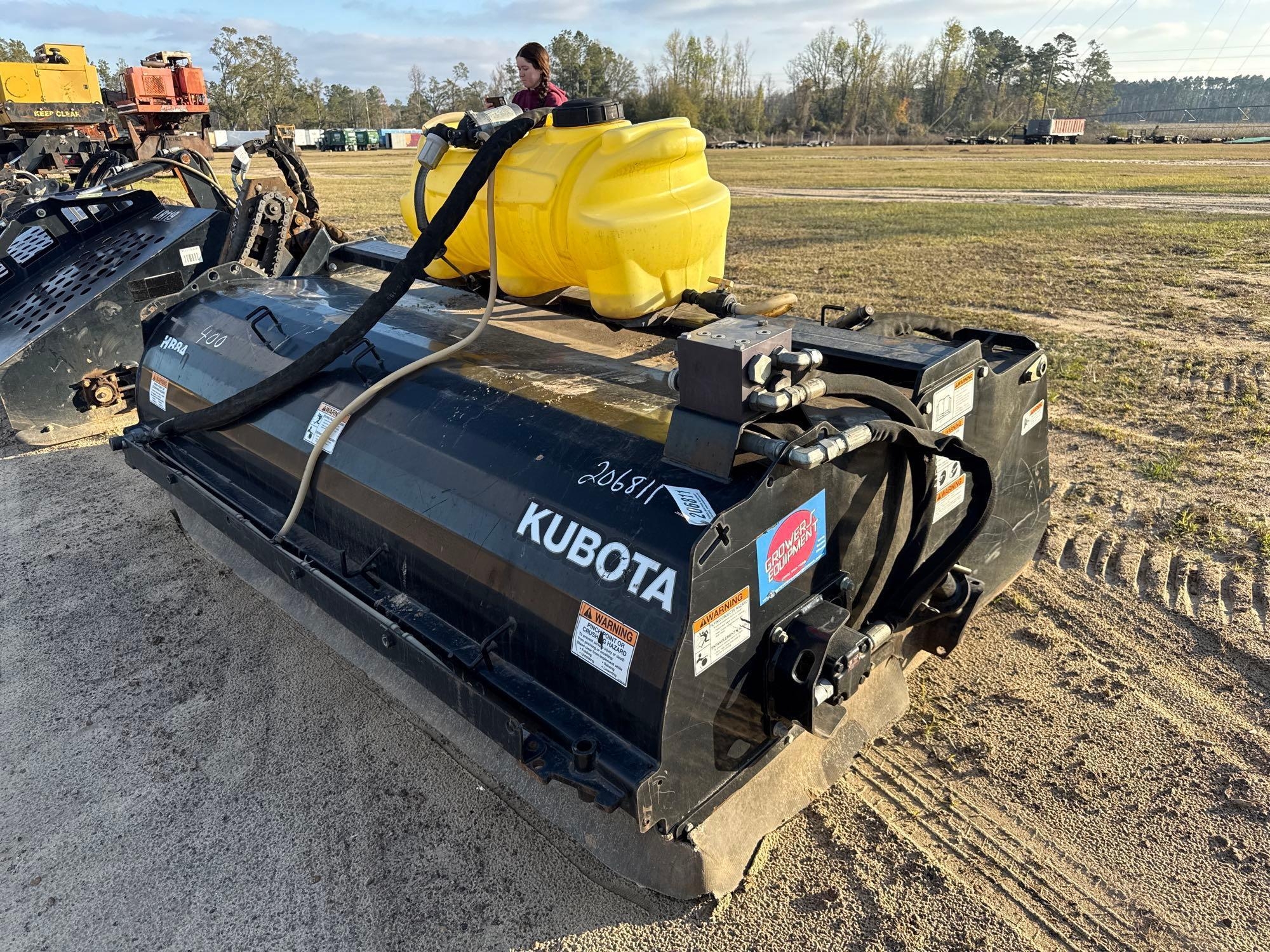 KUBOTA HB84 HYD HOPPER BROOM (A52709)