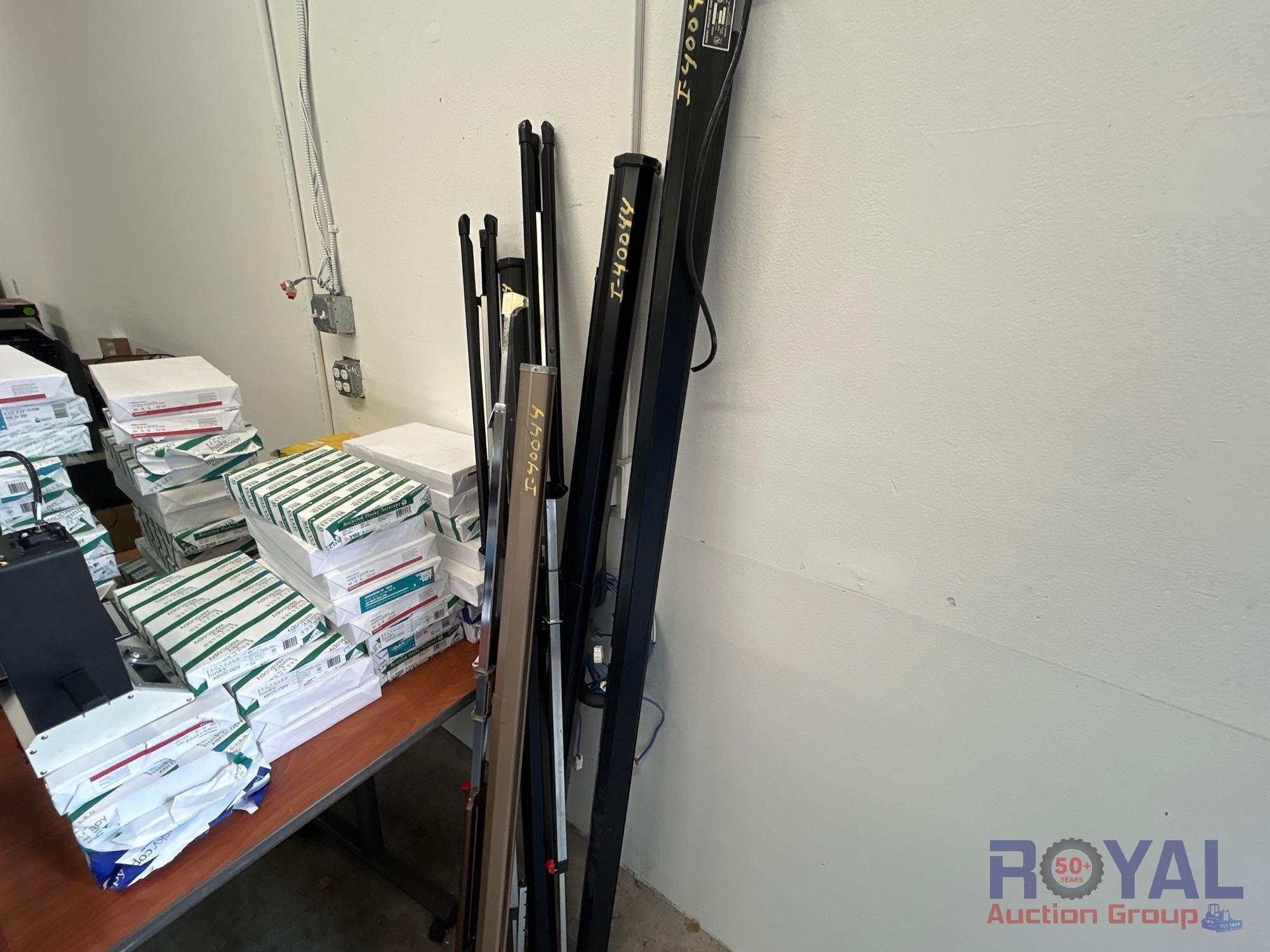 4 Projector Screens (A51695)