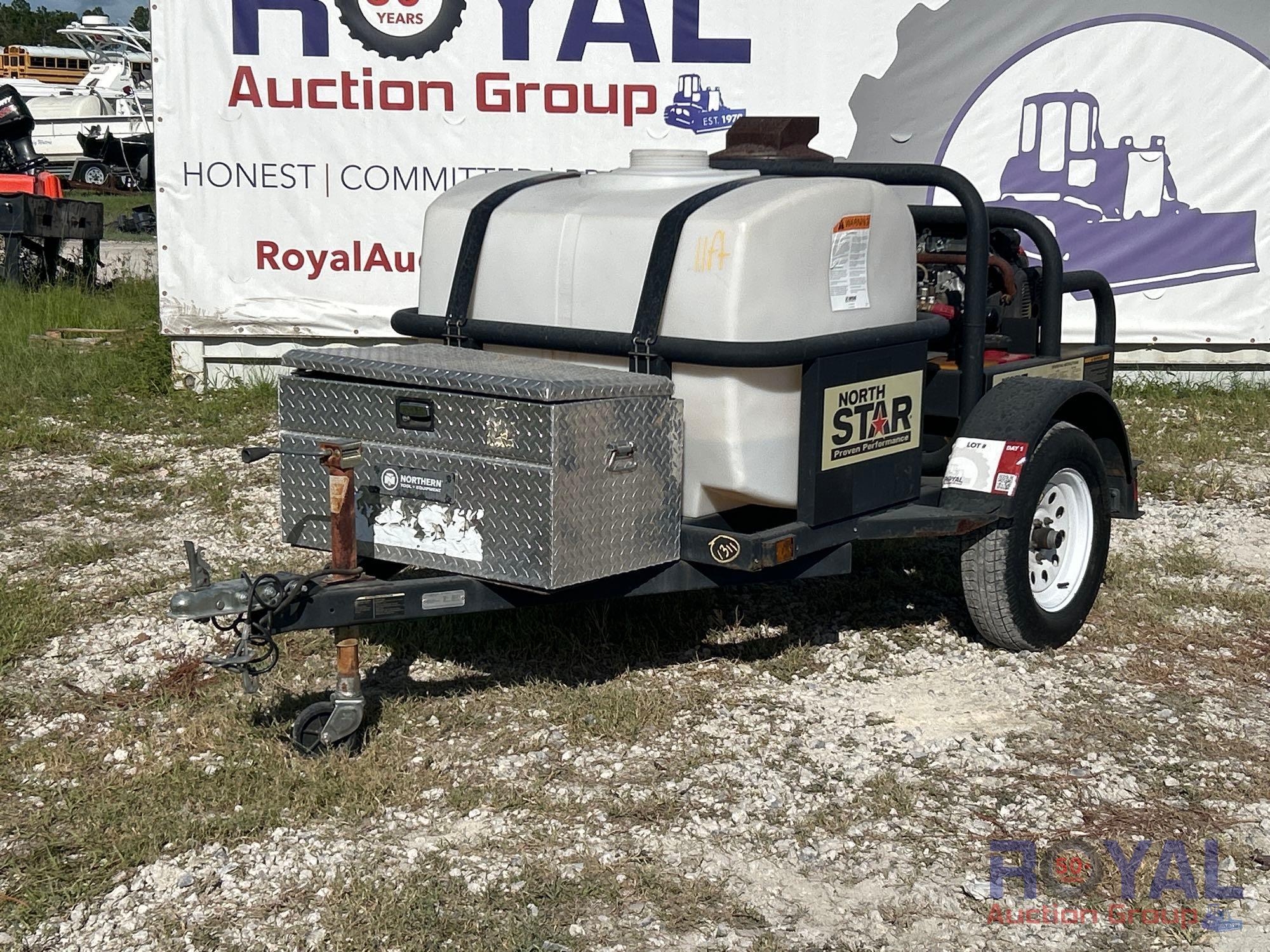 2016 KBAR 157595AL Pressure Washer Trailer (A51691)