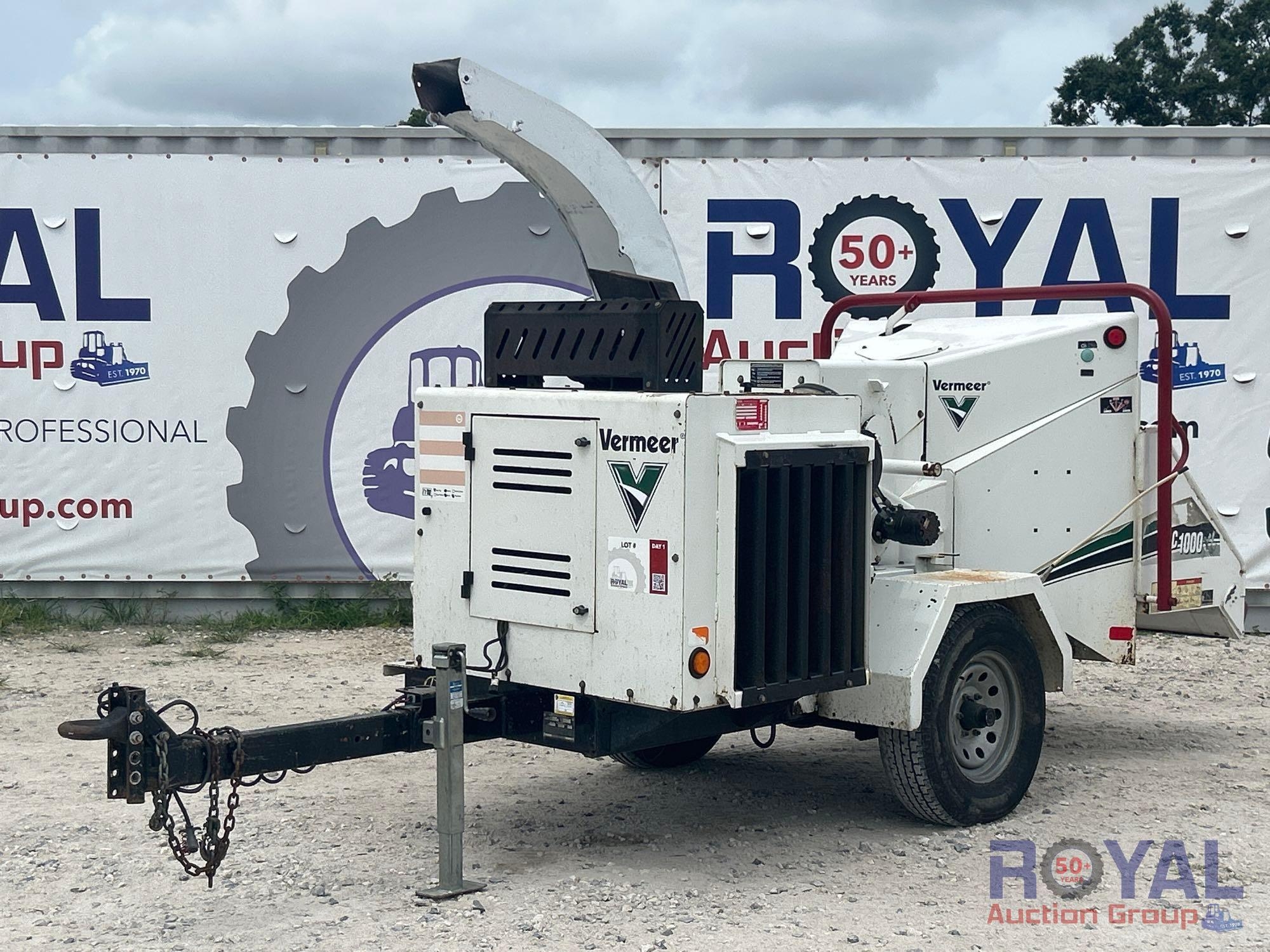 2018 Vermeer BC1000XL Towable Brush Chipper (A51691)