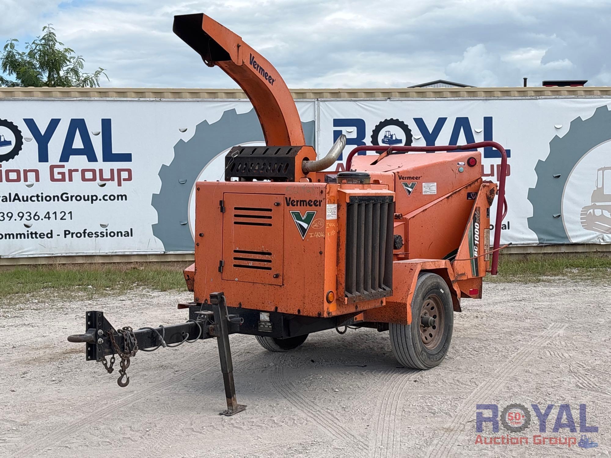 2014 Vermeer BC1000XL S/A Towable Chipper (A55787)