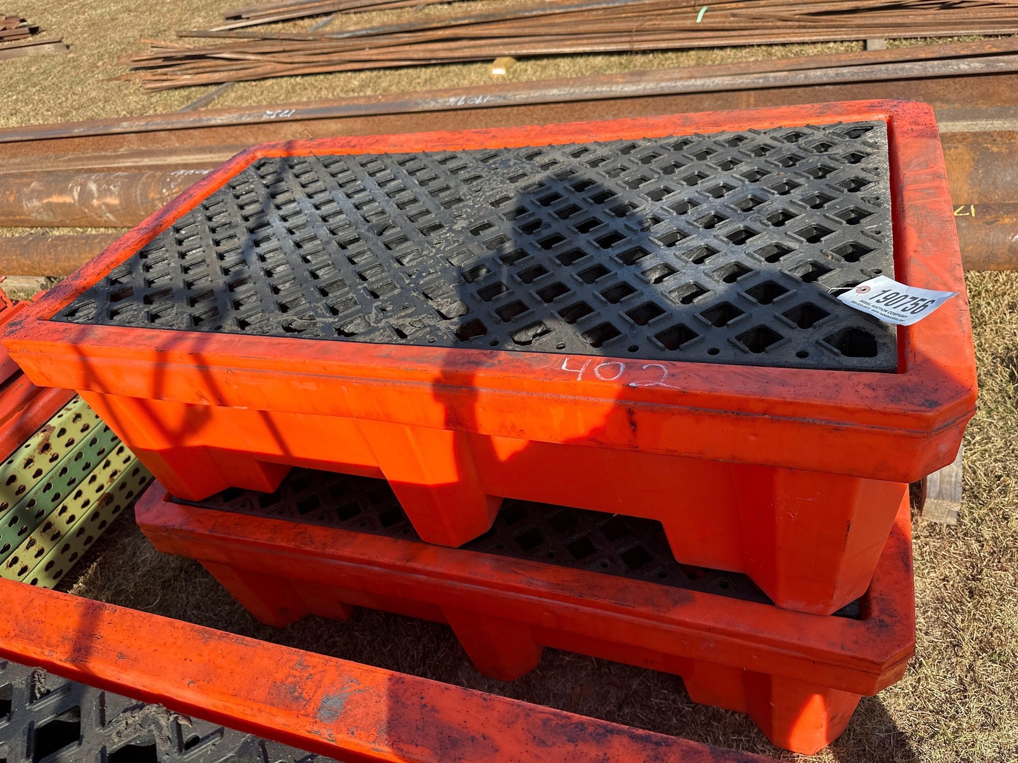 (2) POLY ANTI-SPILL CONTAINERS (A52708)