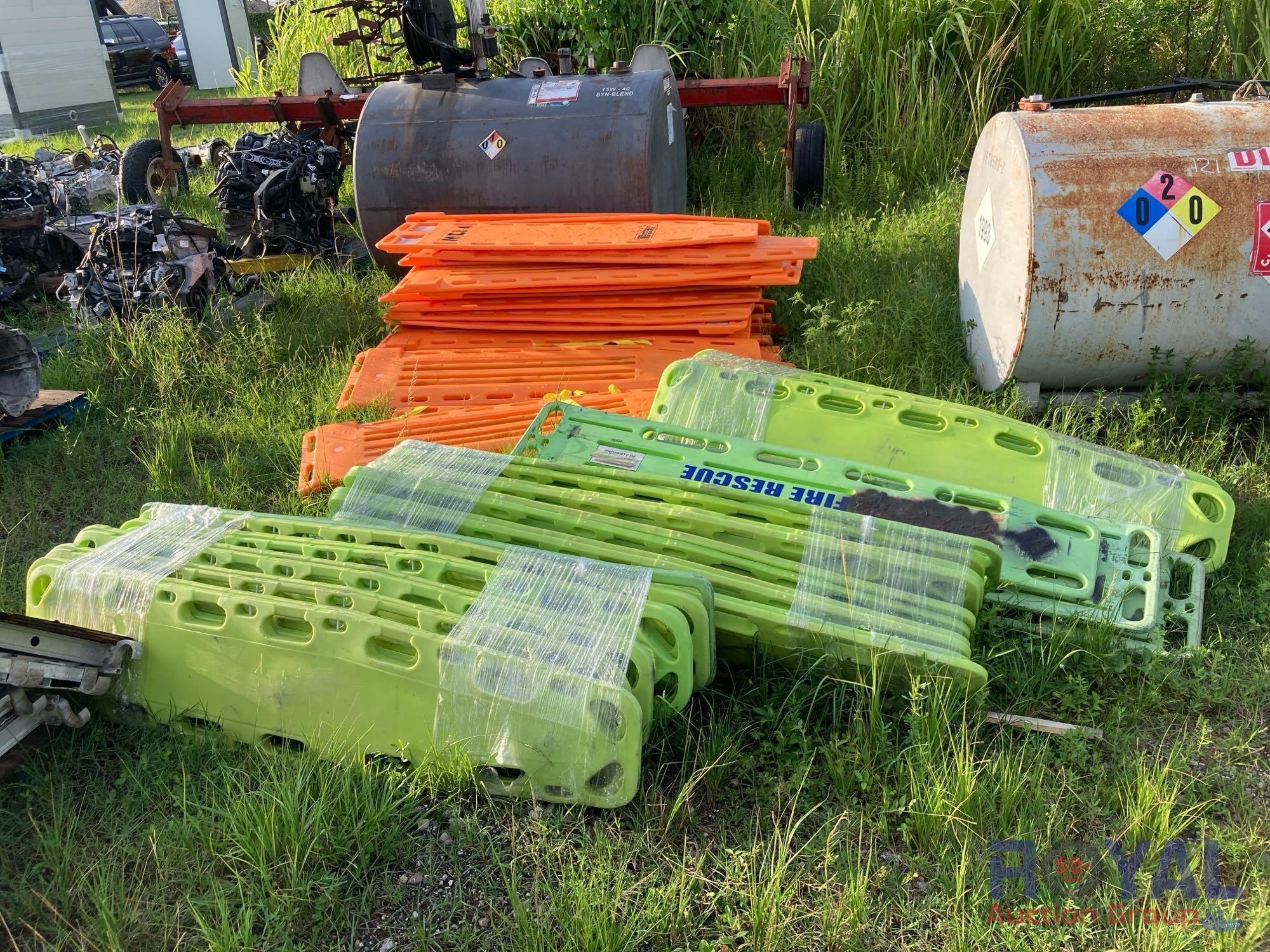 Green And Orange Rescue Backboards (A50325)