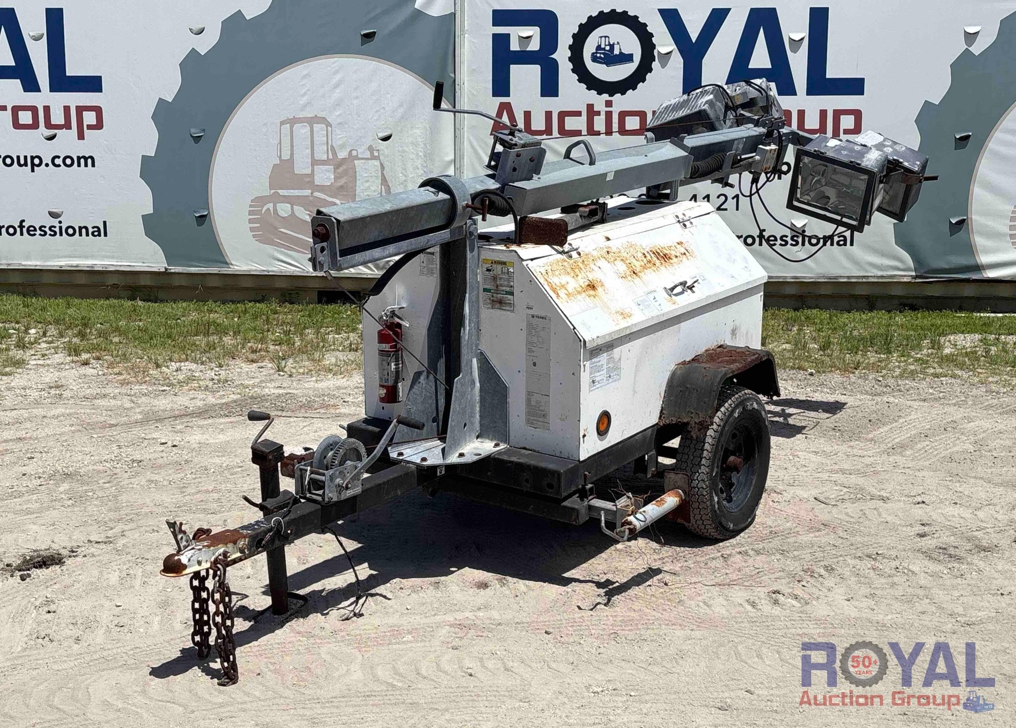 2012 Terex RL4 S/A Towable Light Tower (A53421)