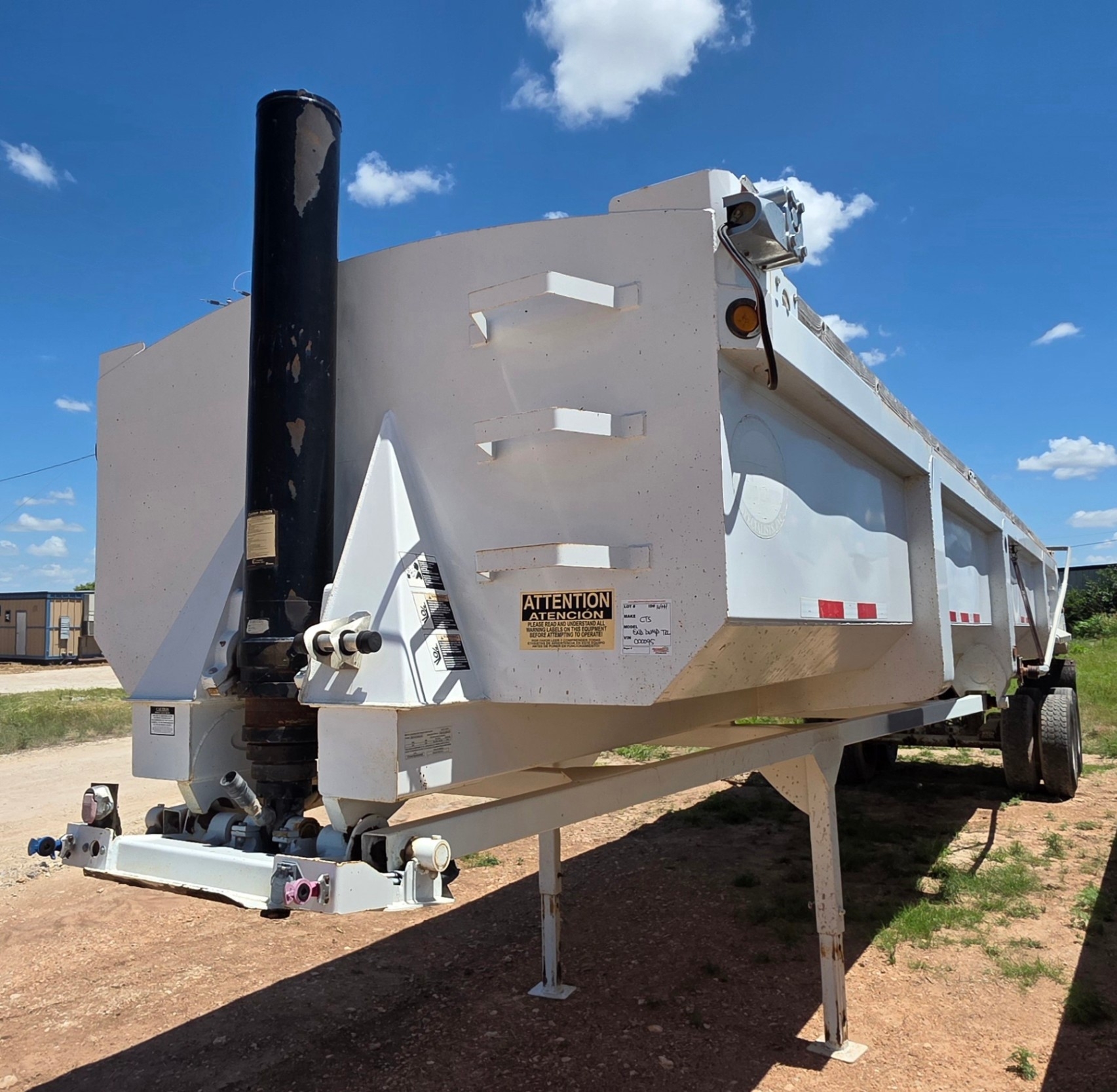 2016 CTS  END DUMP TRAILER (A48992)