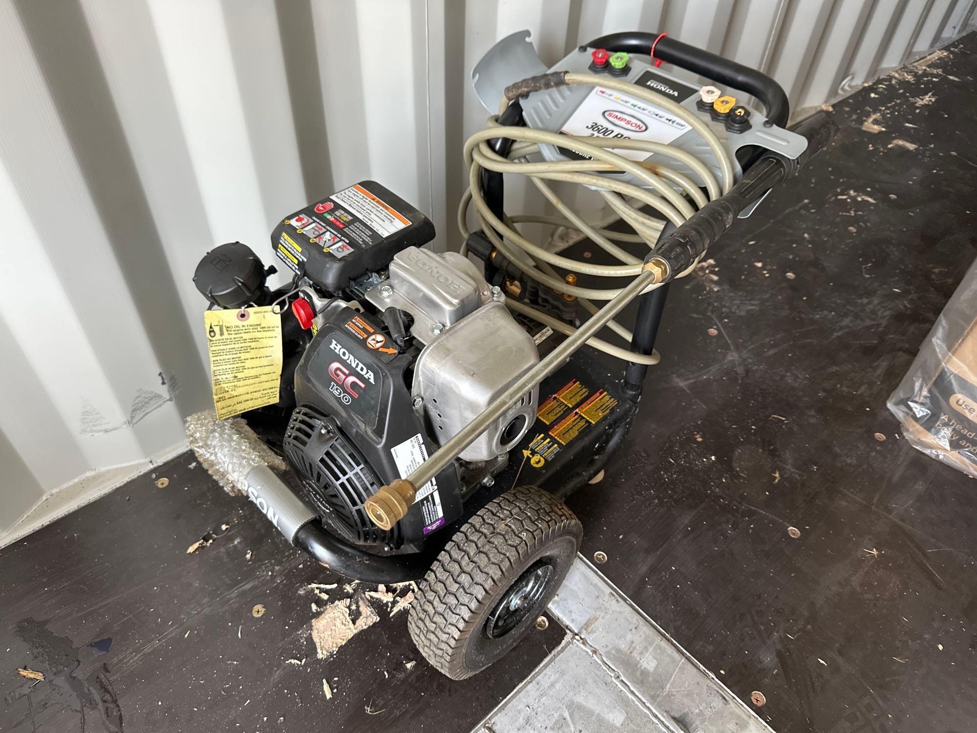 Simpson 3600 PSI Pressure Washer (A54865)