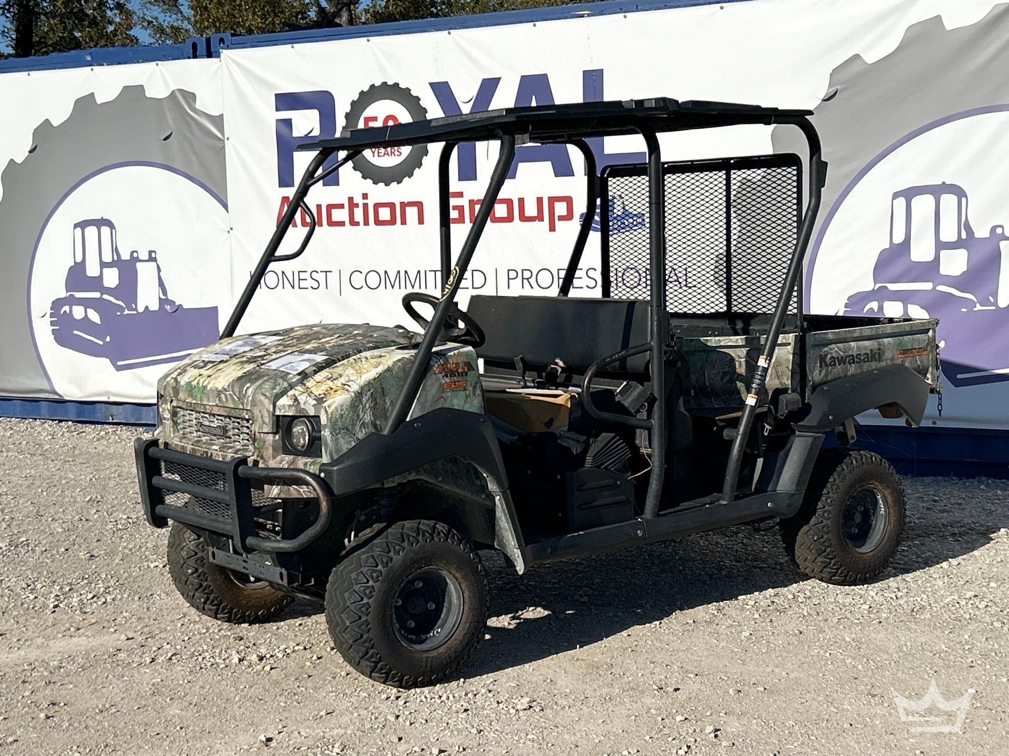 2016 Kawasaki Mule KAF620S 4x4 Utility Cart (A55973)