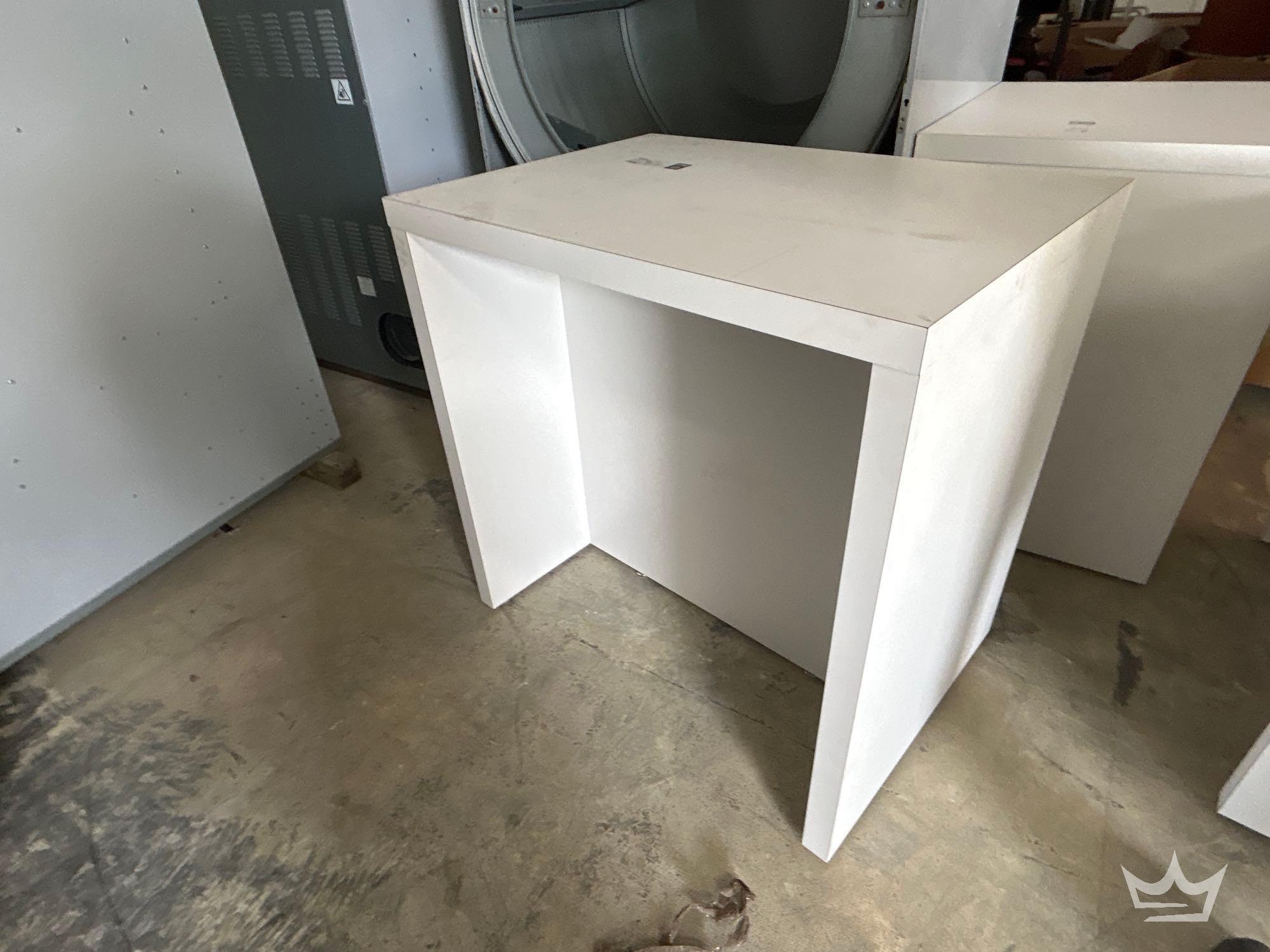 White Square Tables (A54816)