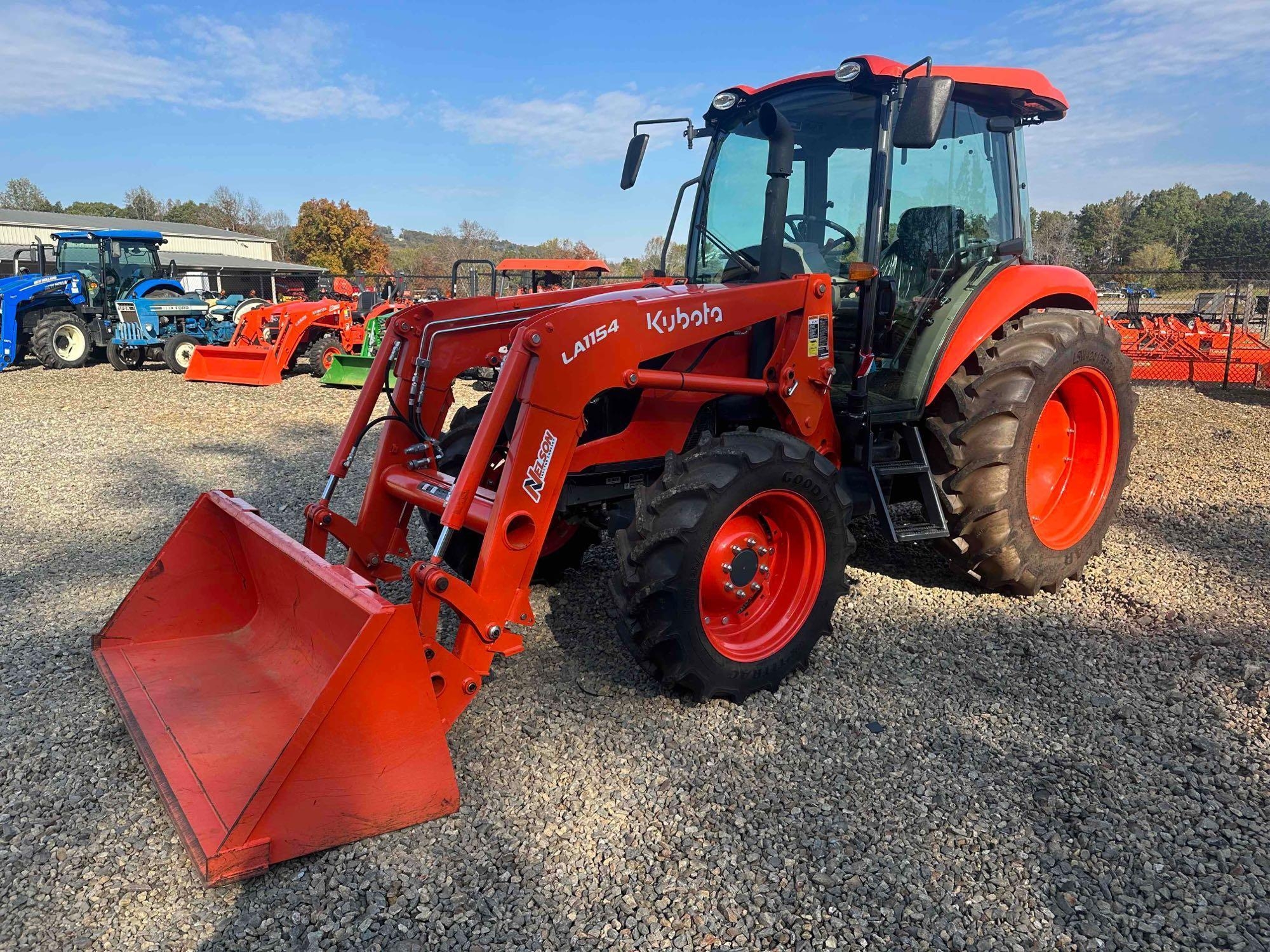 2023 Kubota M7060 4x4 Cab Tractor with Loader (A54865)