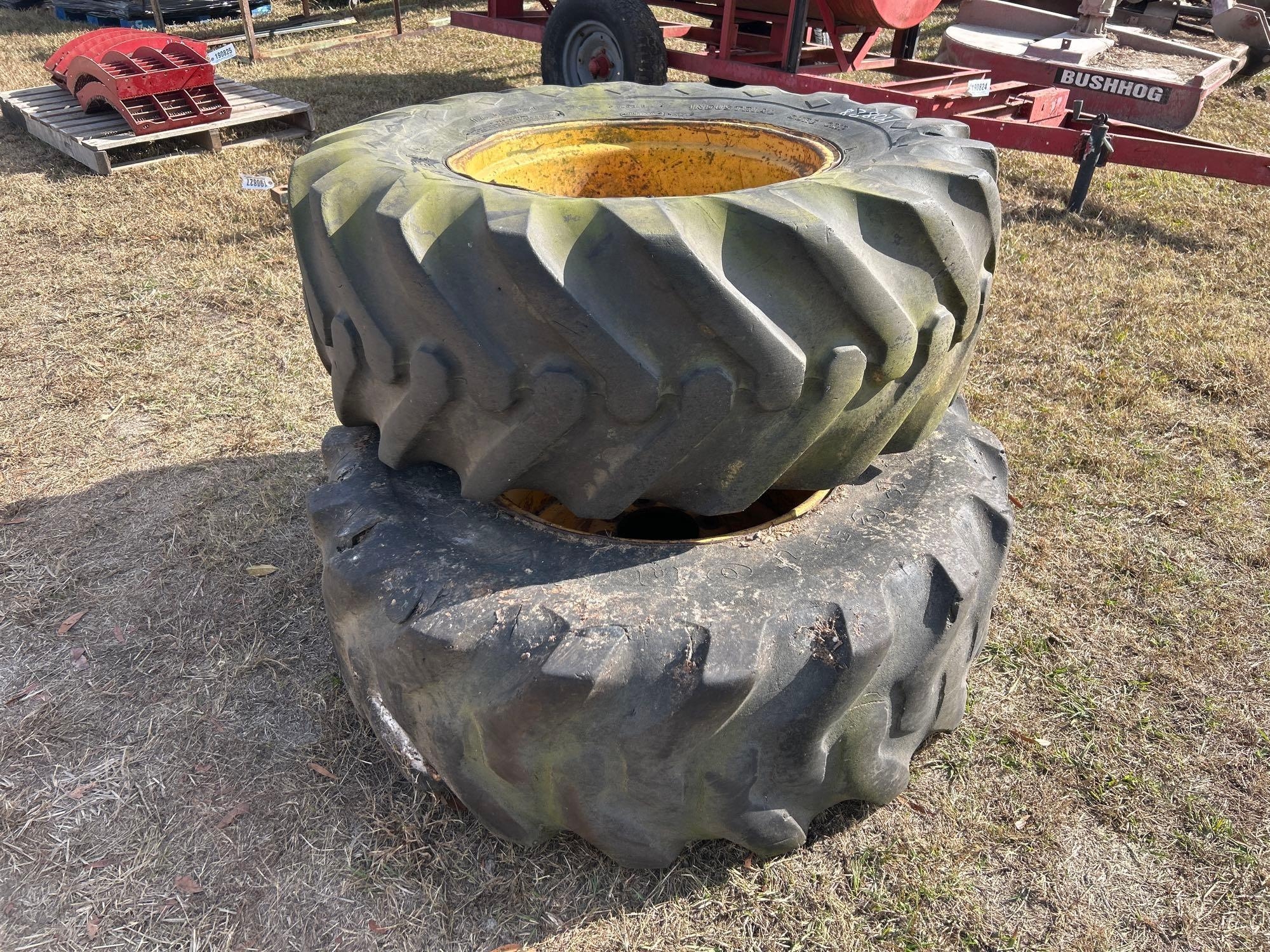 (2) TIRES & WHEELS (A52708)