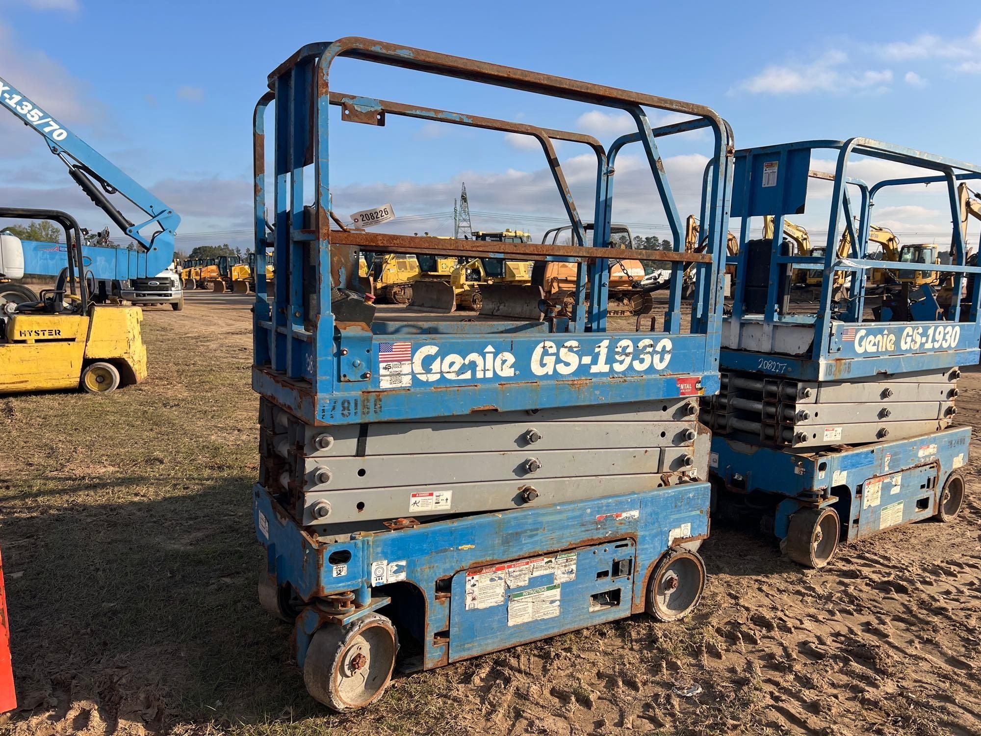 2018 GENIE GS-1930 ELECTRIC SCISSOR LIFT (A52709)