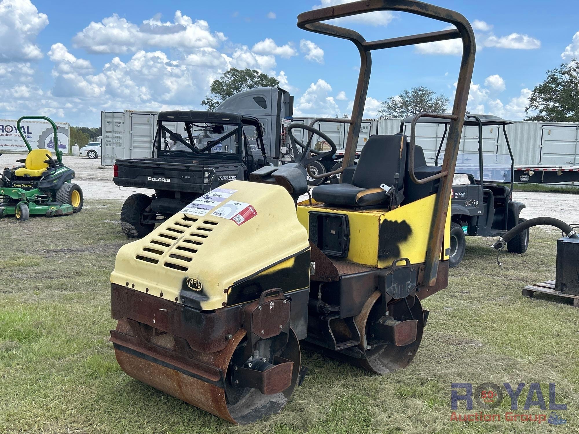 2002 Wacker RD11A Tandem Smooth Drum Roller (A51691)