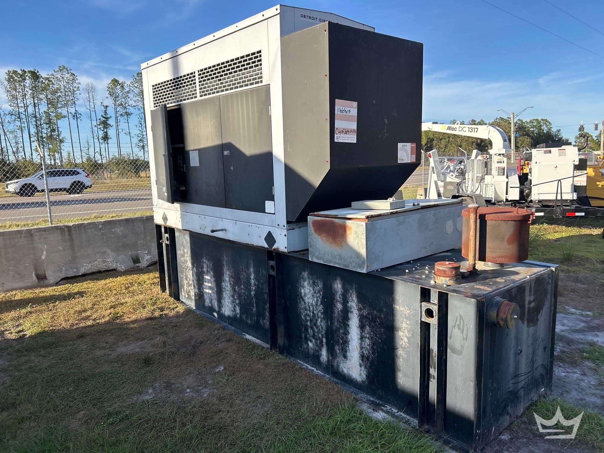 2005 Detroit Diesel 100DSEJB 138kVA 3-Phase Diesel Generator (A59228)