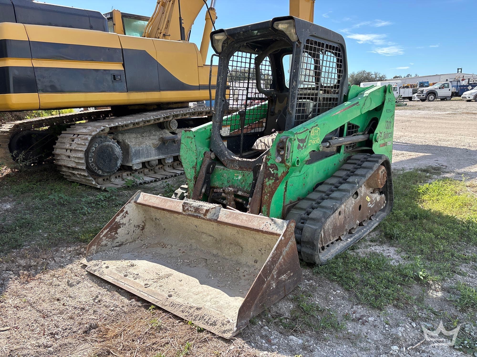 2014 Bobcat T550 Compact Track Loader Skid Steer (A59228)
