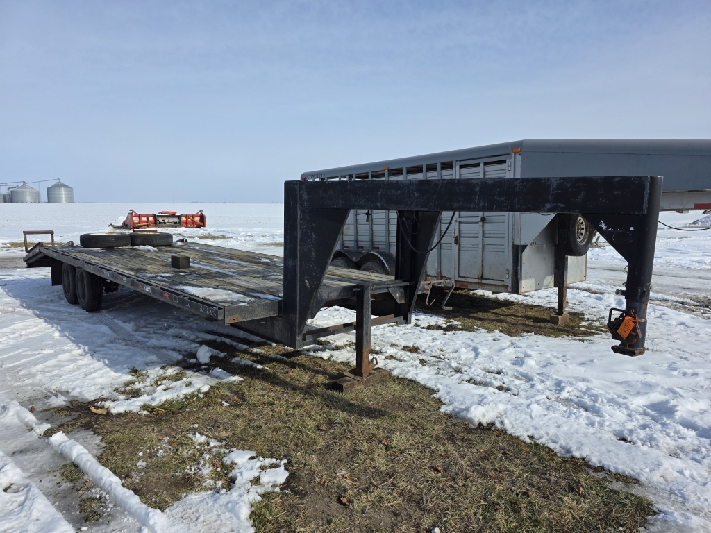 2000 Kiefer Bilt 20' Gooseneck Trailer (A59814)