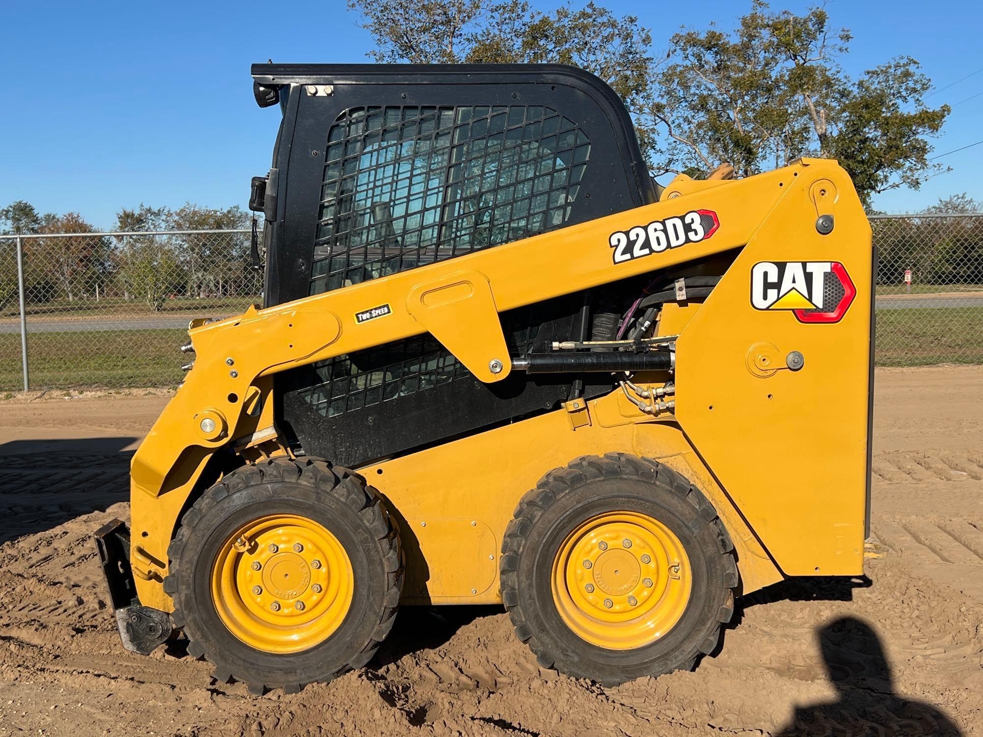 2021 CATERPILLAR 226D3 SKID STEER (A52707)