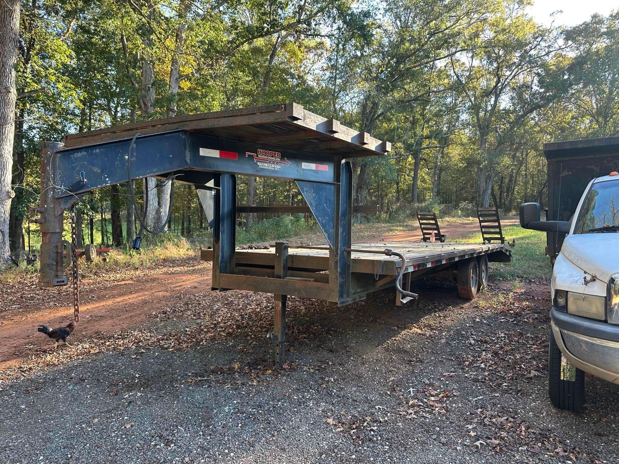 25ft Hooper Gooseneck Trailer (A54865)