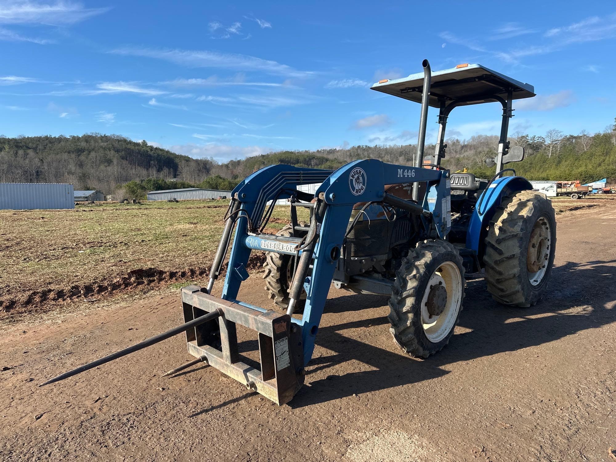 2001 New Holland TN75 Farm Tractor (A57453)