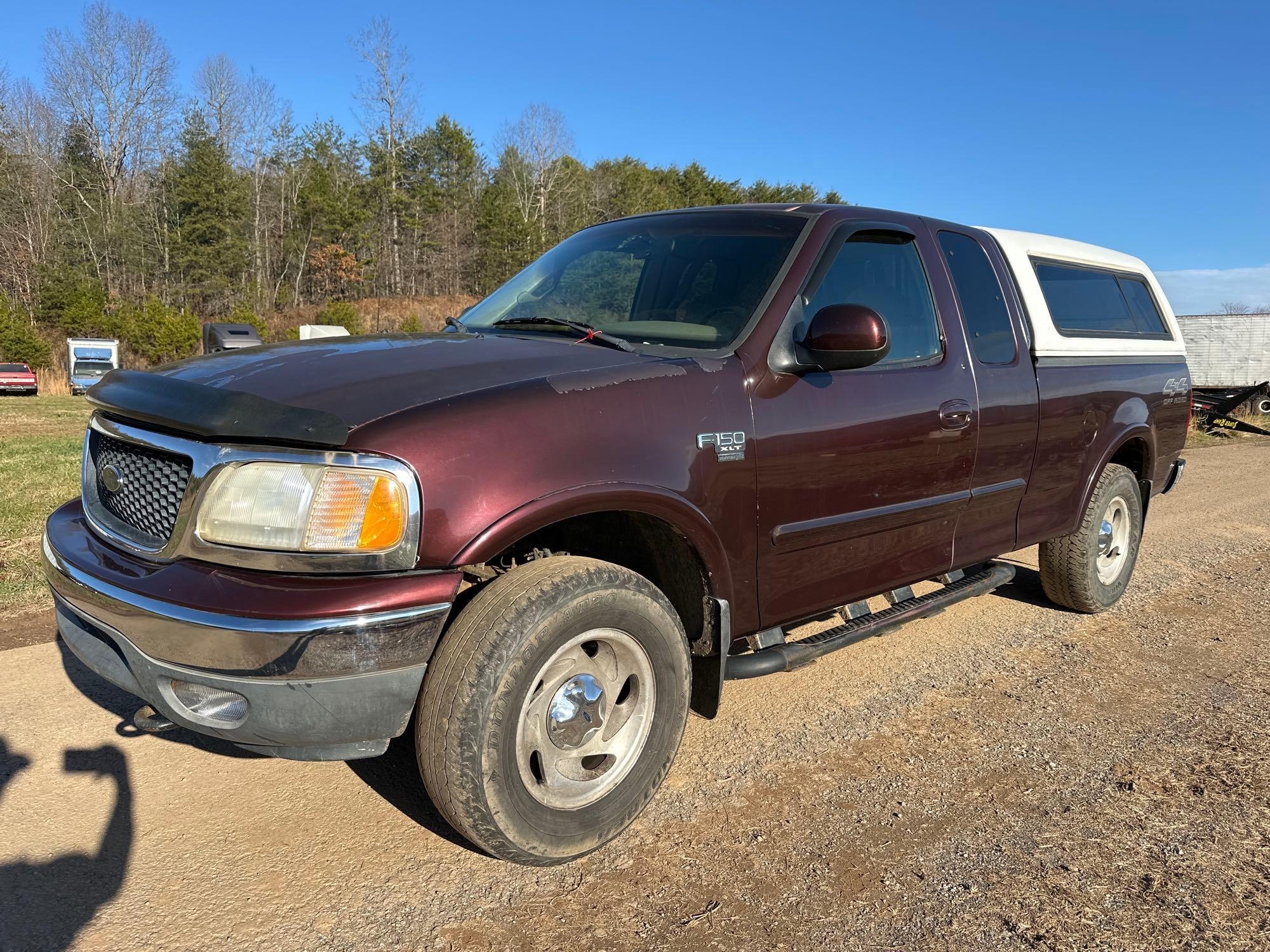 2000 Ford F-150 Pickup Truck, VIN # 1FTRX18L2YNA82156 (A57453)