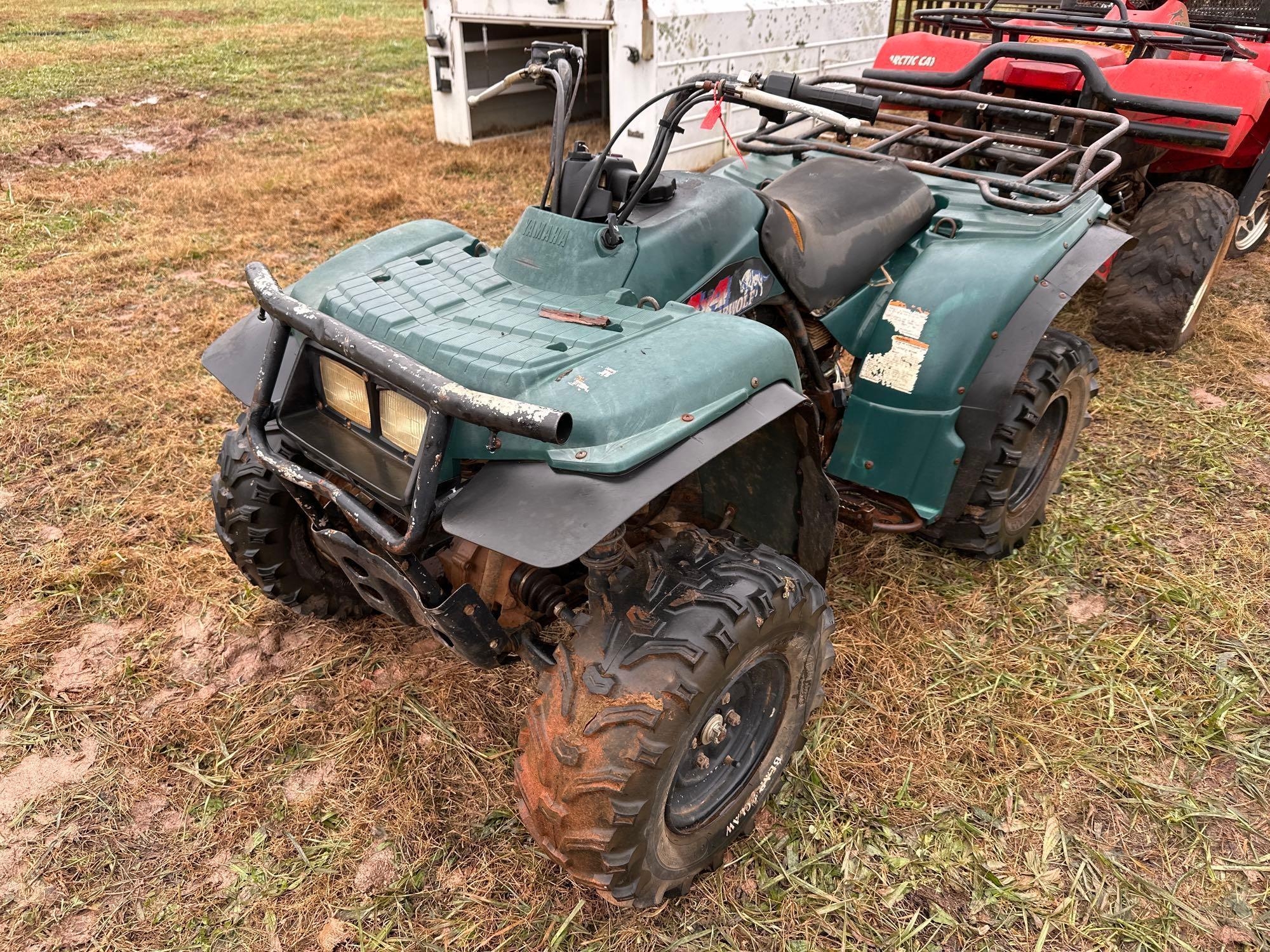 INOP Yamaha Timberwolf Four Wheeler (A57453)
