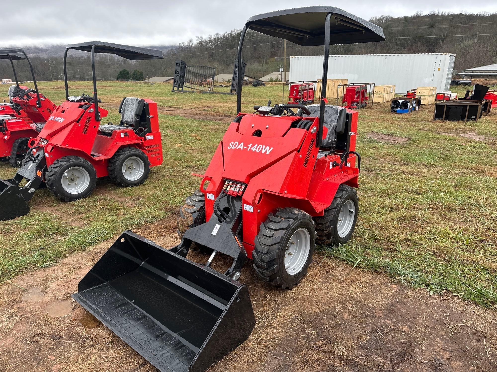 New/Unused AGT Industrial SDA-140W Mini Wheel Loader (A57453)