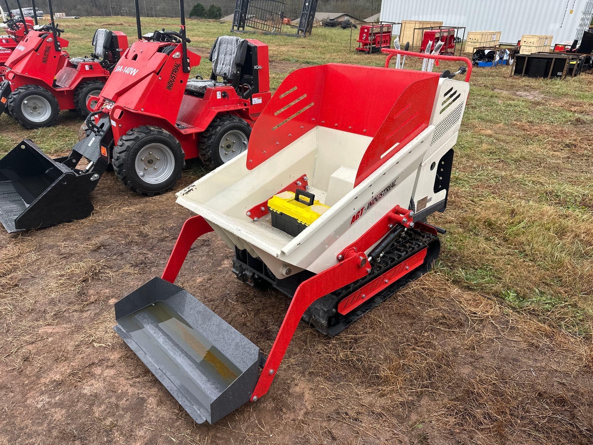 New/Unused AGT Industrial QHT500FL Mini Tracked Dumper (A57453)