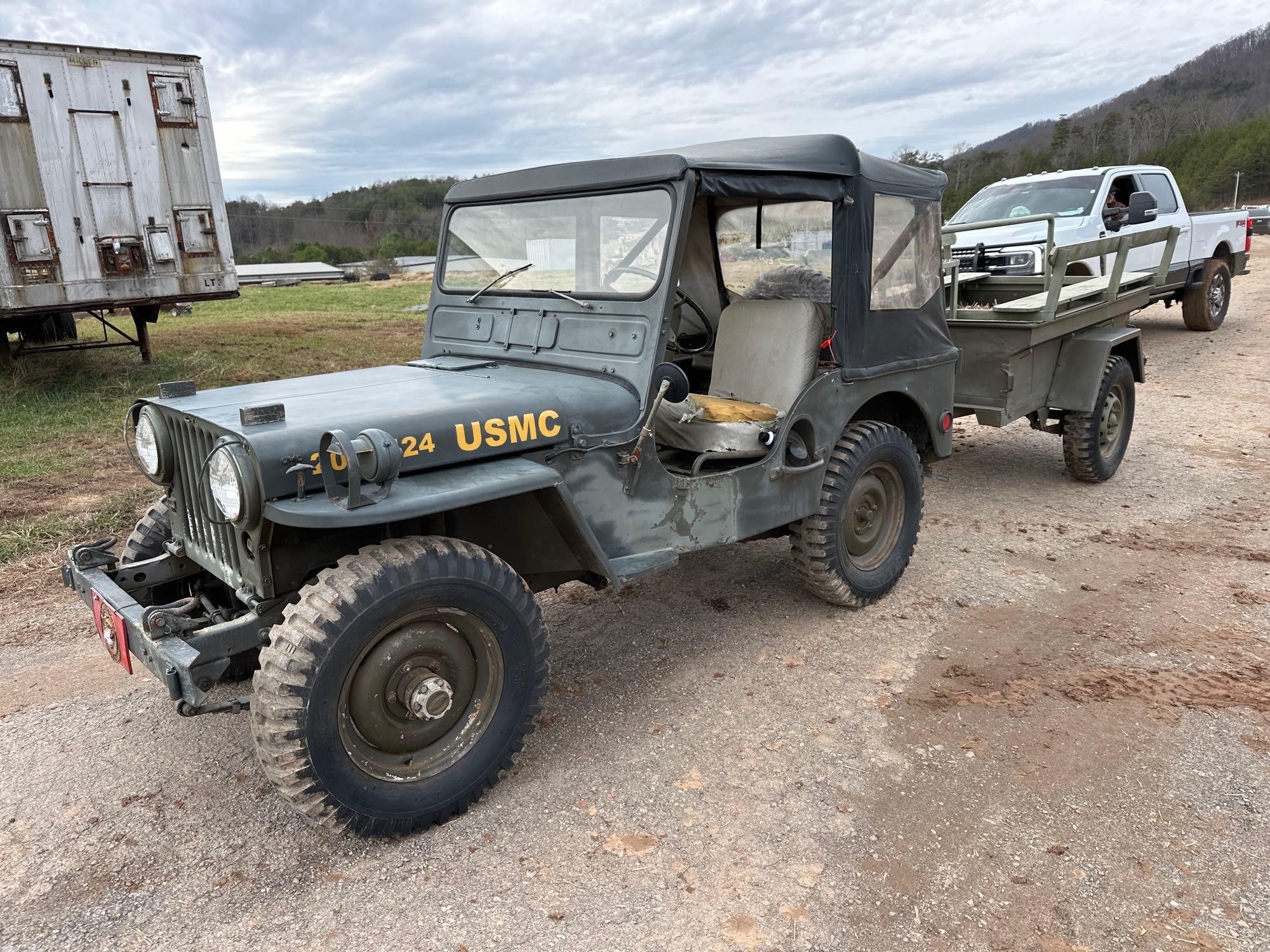 1952 Army Jeep M38 (A57453)