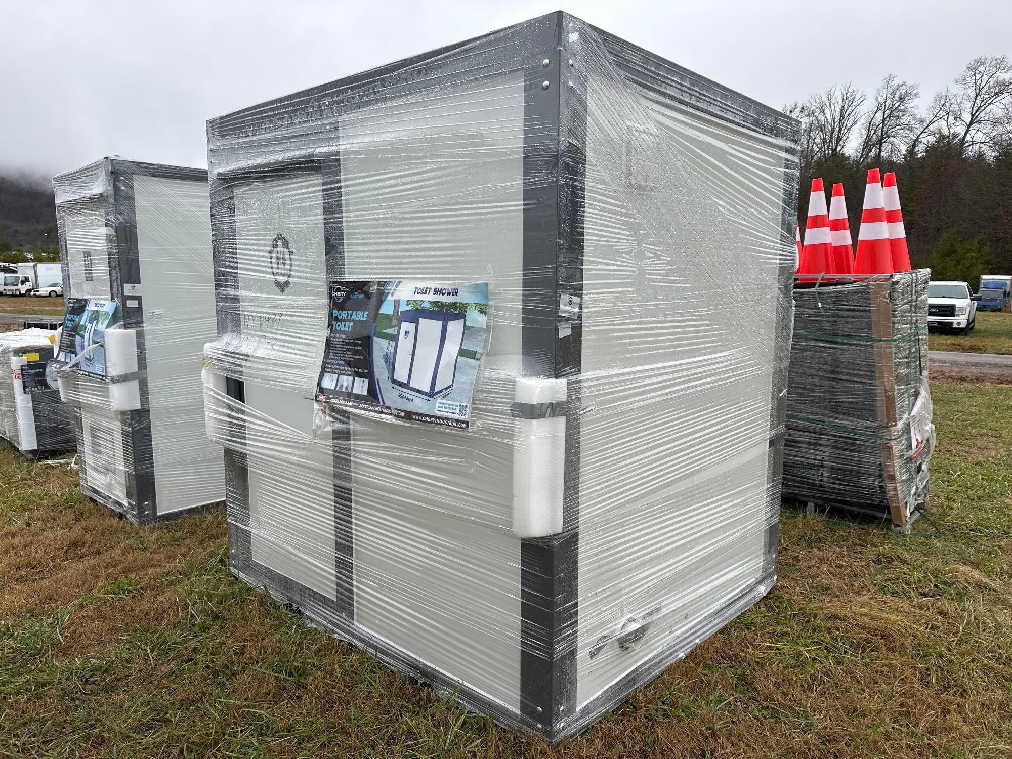 New/Unused Portable Toilet/Shower (A57453)