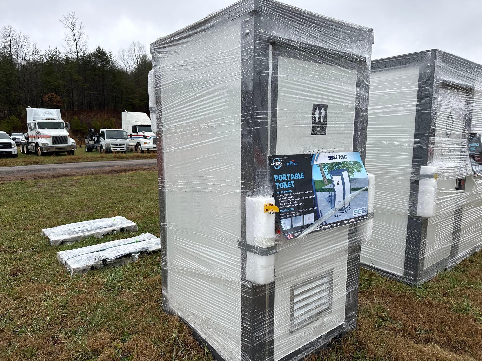 New/Unused Single Portable Toilet (A57453)