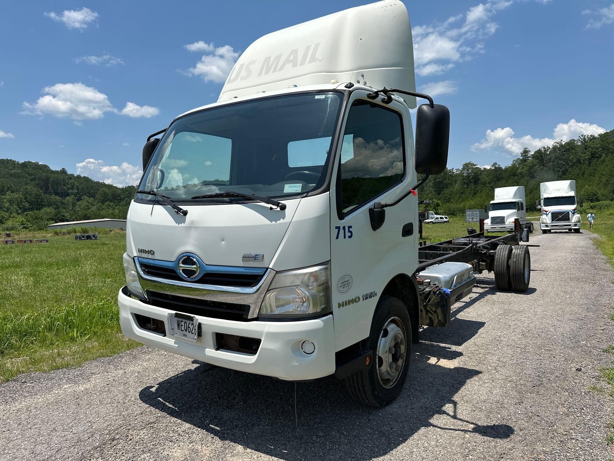 2016 Hino 195h Truck, VIN # JHHSPM2H6GK001602 (A57453)