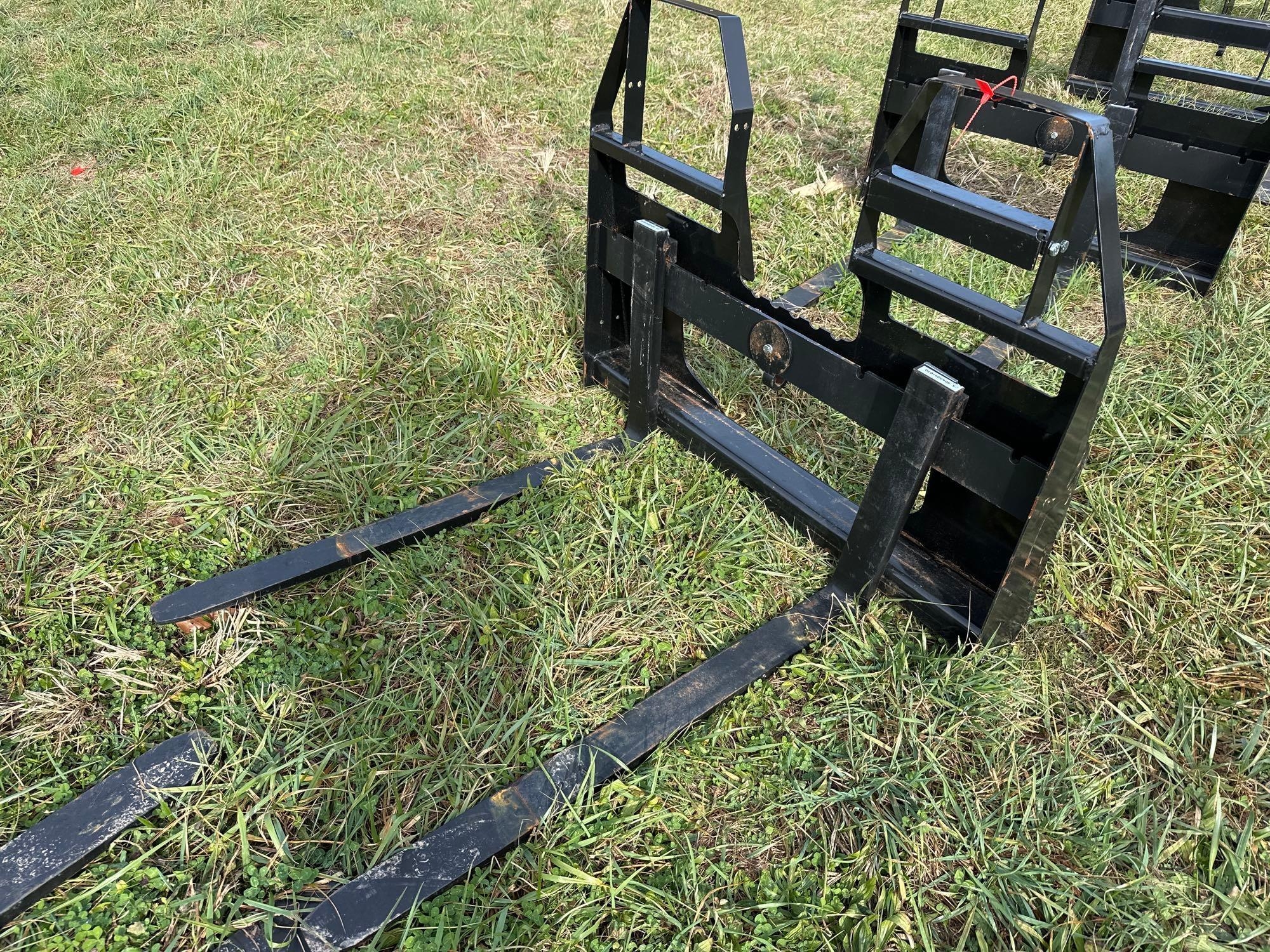 New/Unused Quick Attach Pallet Forks (A57453)