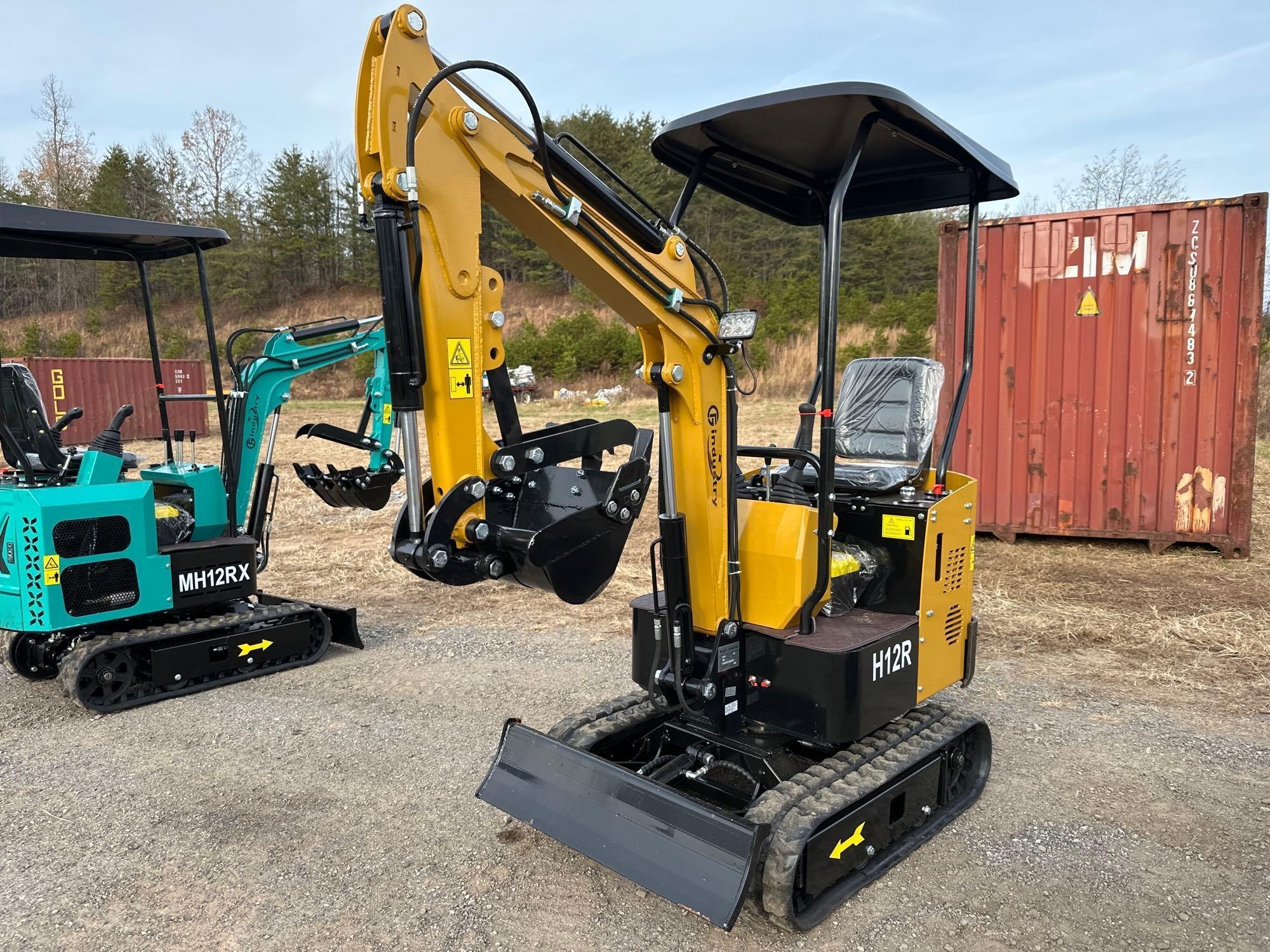 New/Unused CFG Industrial H12R Mini Excavator (A57453)