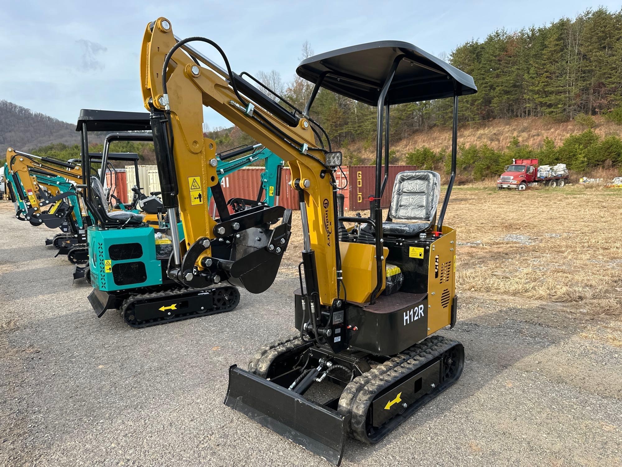 New/Unused CFG Industrial H12R Mini Excavator (A57453)
