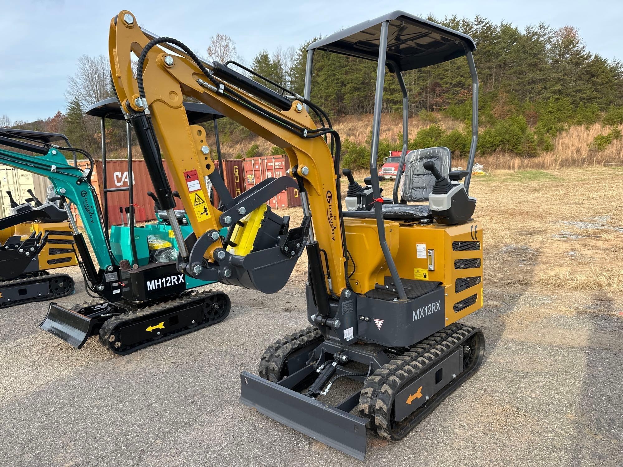 New/Unused CFG Industrial MX12RX Mini Excavator (A57453)