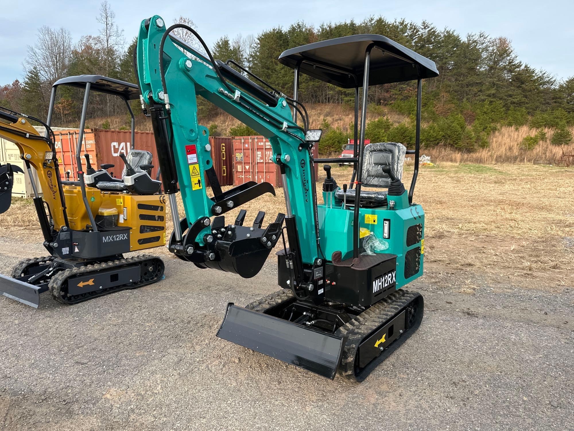 New/Unused CFG Industrial MH12RX Mini Excavator (A57453)