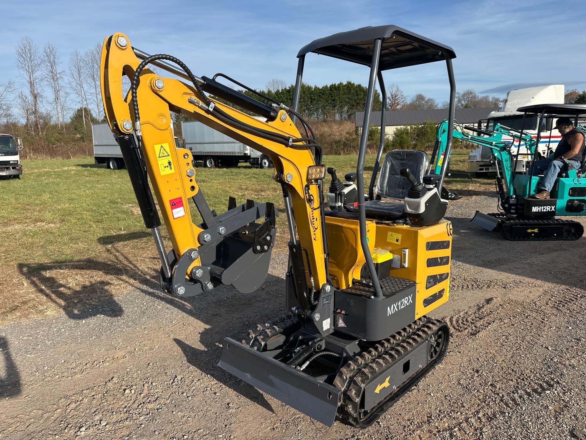 New/Unused CFG Industrial MX12RX Mini Excavator (A57453)