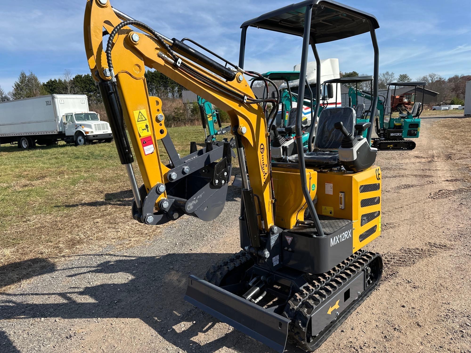 New/Unused CFG Industrial MX12RX Mini Excavator (A57453)