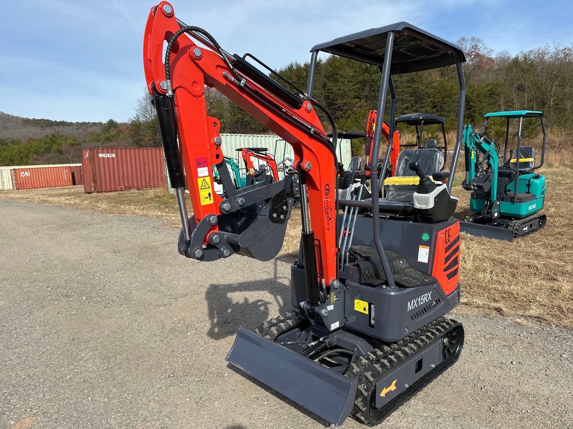 New/Unused CFG Industrial MX15RX Mini Excavator (A57453)