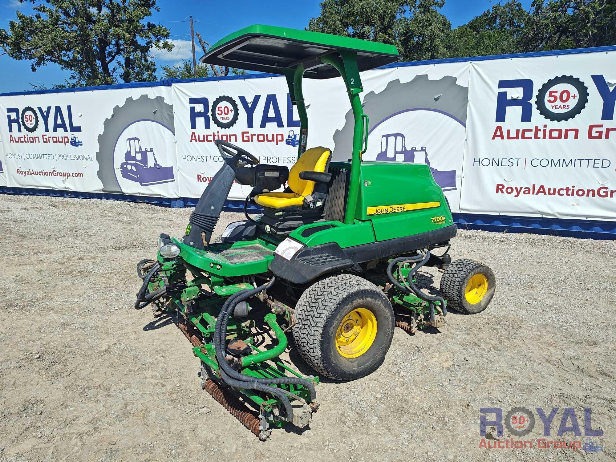 2015 John Deere 7700A Precision Cut 100in Reel Commercial Mower (A52377)