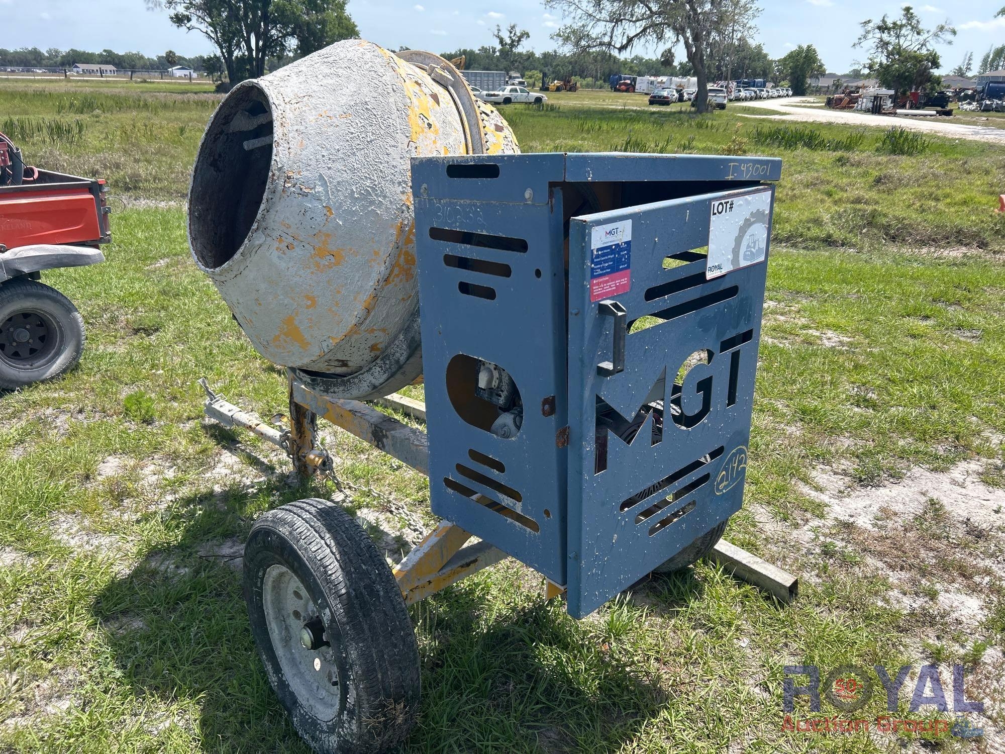 MGT Towable Cement Mixer (A44571)