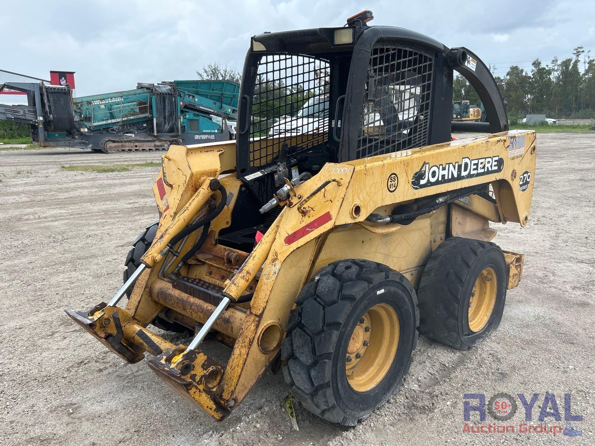 John Deere 270 Wheeled Skid Steer (A50322)