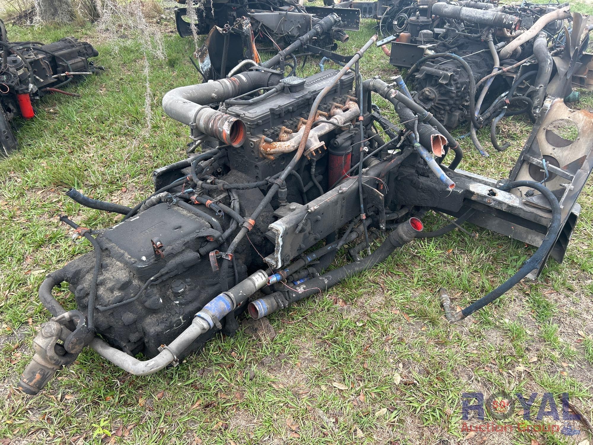 Cummins 6-Cylinder Diesel Engine with Transmission (A55852)